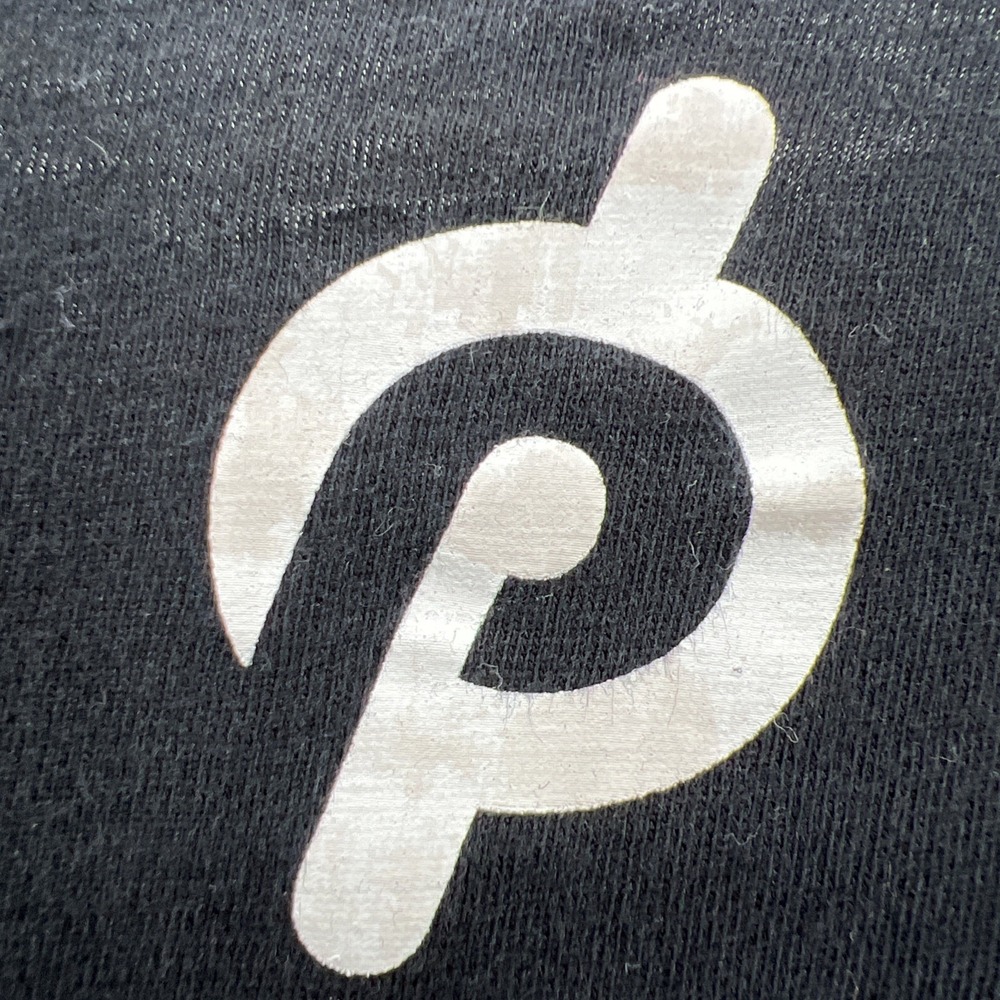 Peloton Tee Century‎ 100 Small Black Short Sleeve Crewneck Milestone Collection - Picture 3 of 8